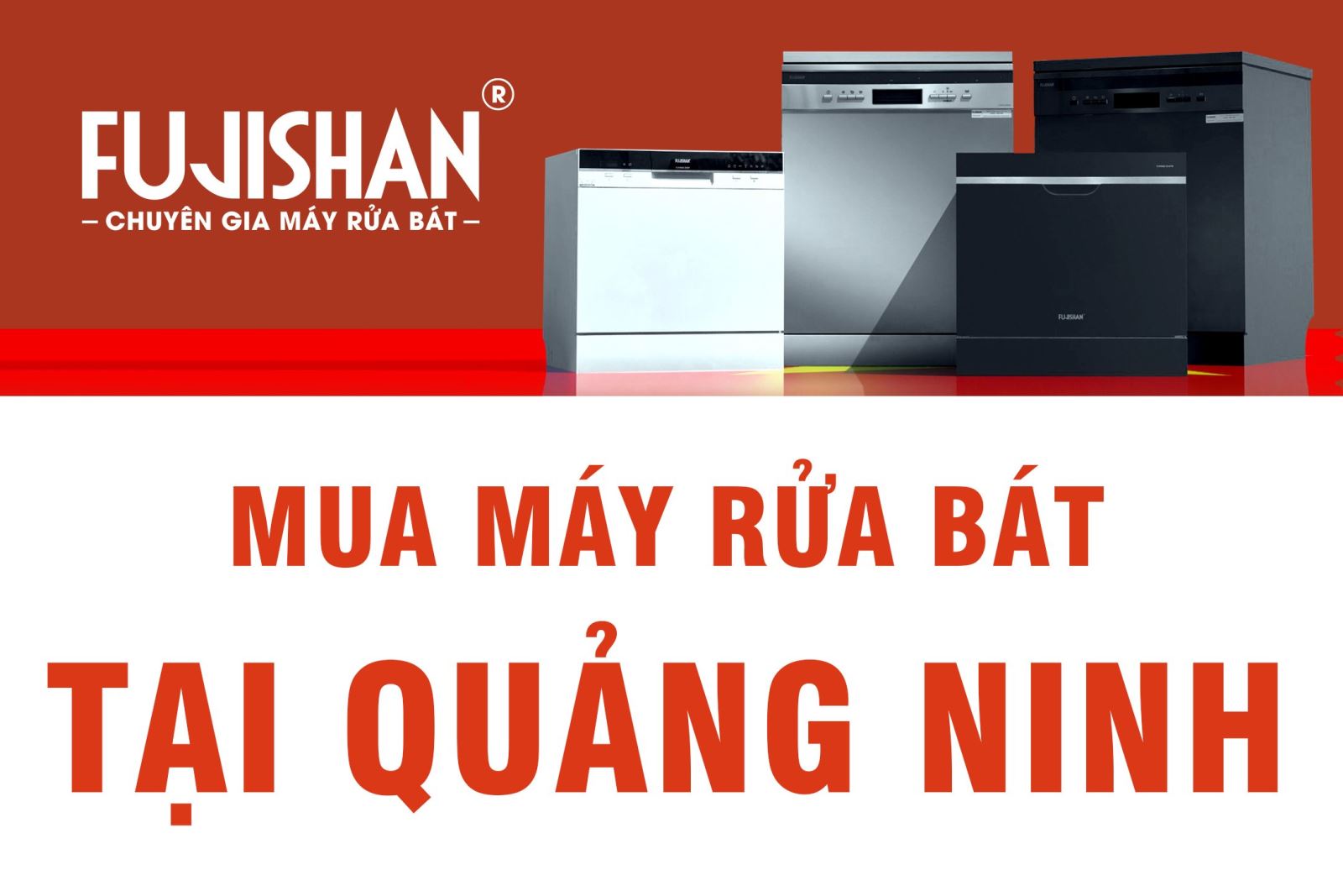 Địa chỉ mua máy rửa bát Fujishan tại Quảng Ninh