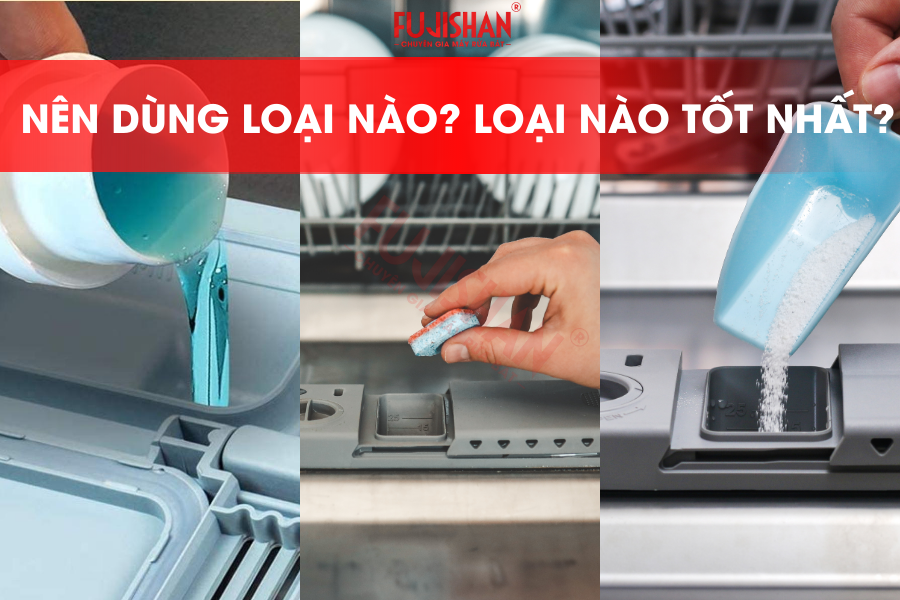Nên dùng viên rửa bát, bột rửa bát hay gel rửa bát? Hướng dẫn chi tiết từ chuyên gia 