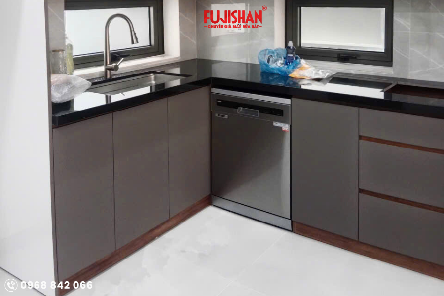 Vị trí lắp đặt máy rửa bát âm tủ