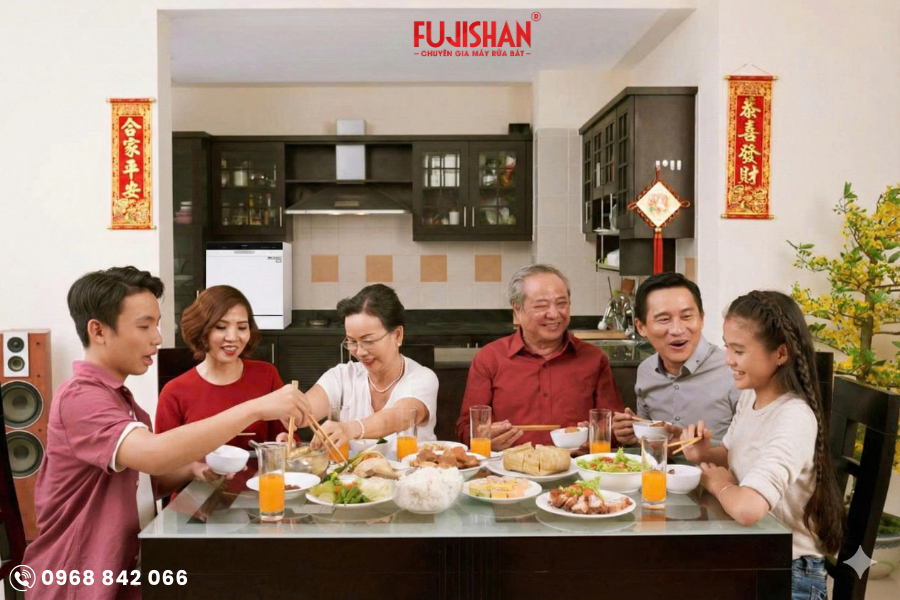 Lựa chọ máy rửa bát cho gia đình đông người